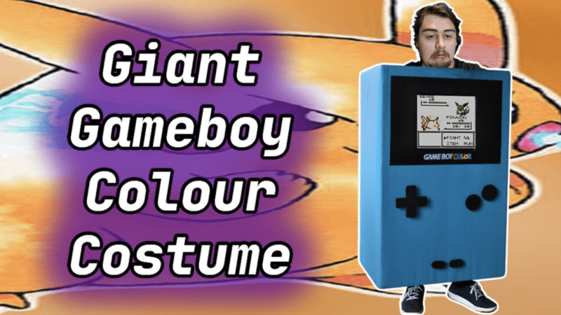 gameboy colour costume
