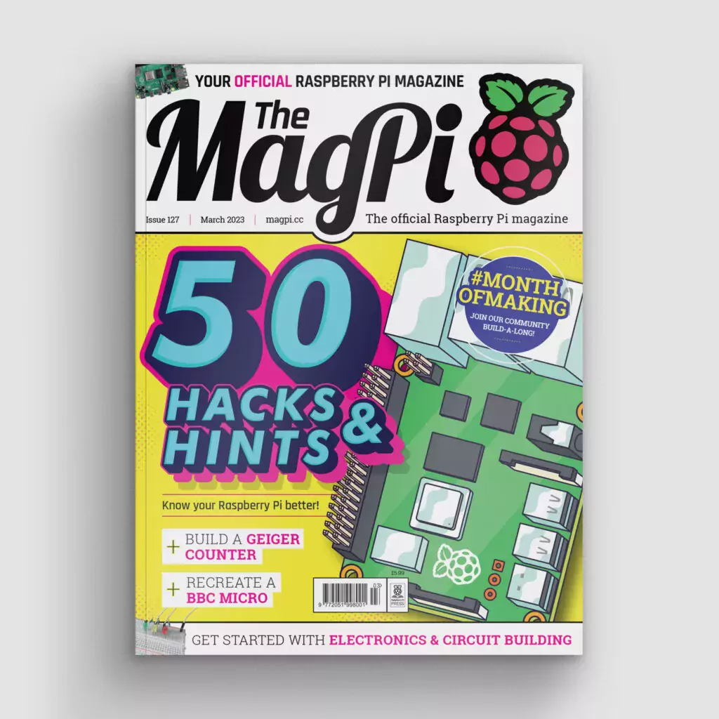 MagPi 50 cover