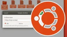 Ubuntu Zip Files and Folders