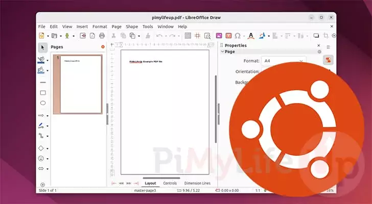 Ubuntu Edit PDF File